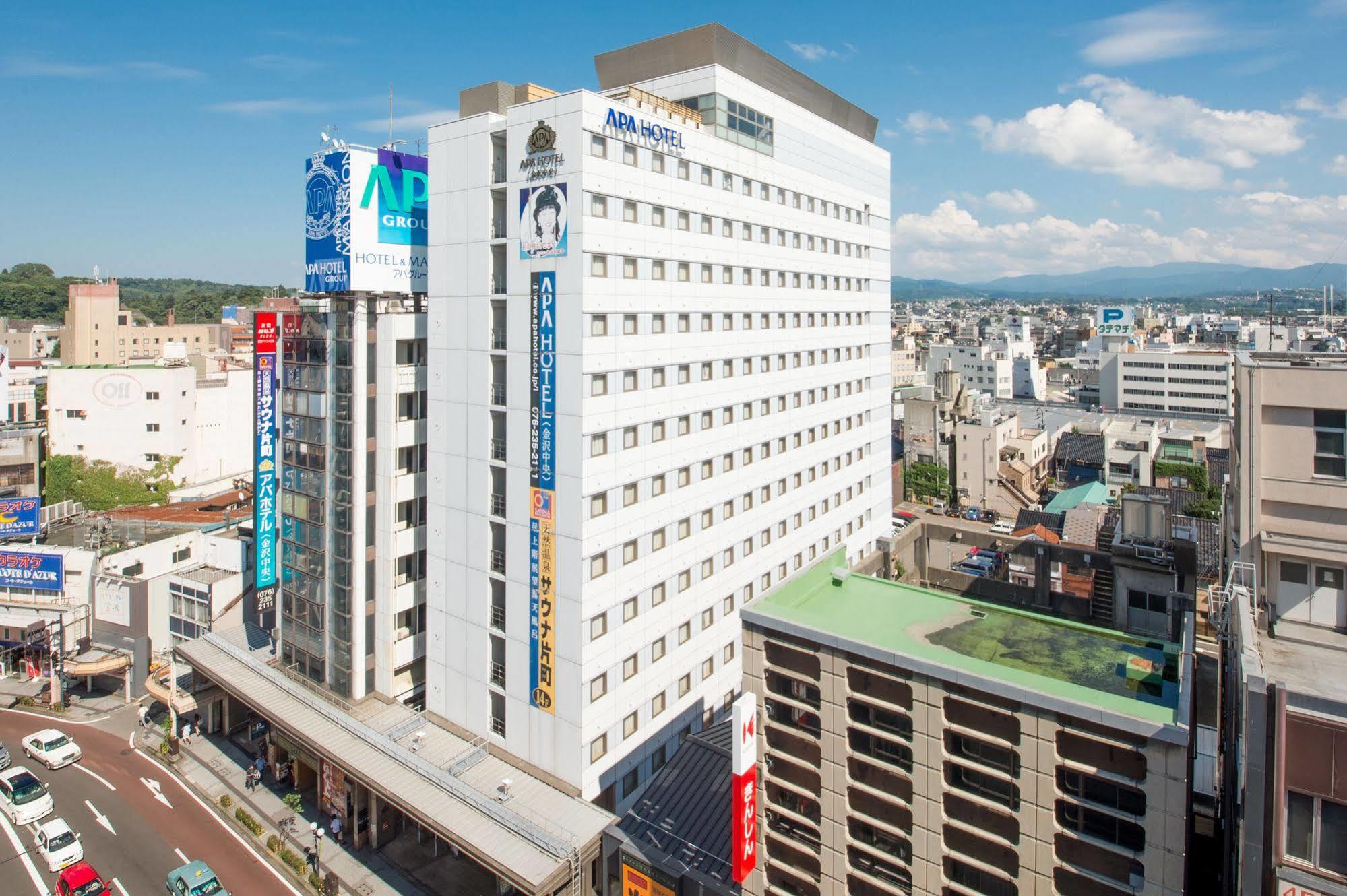 Apa Hotel Kanazawa Chuo Zewnętrze zdjęcie